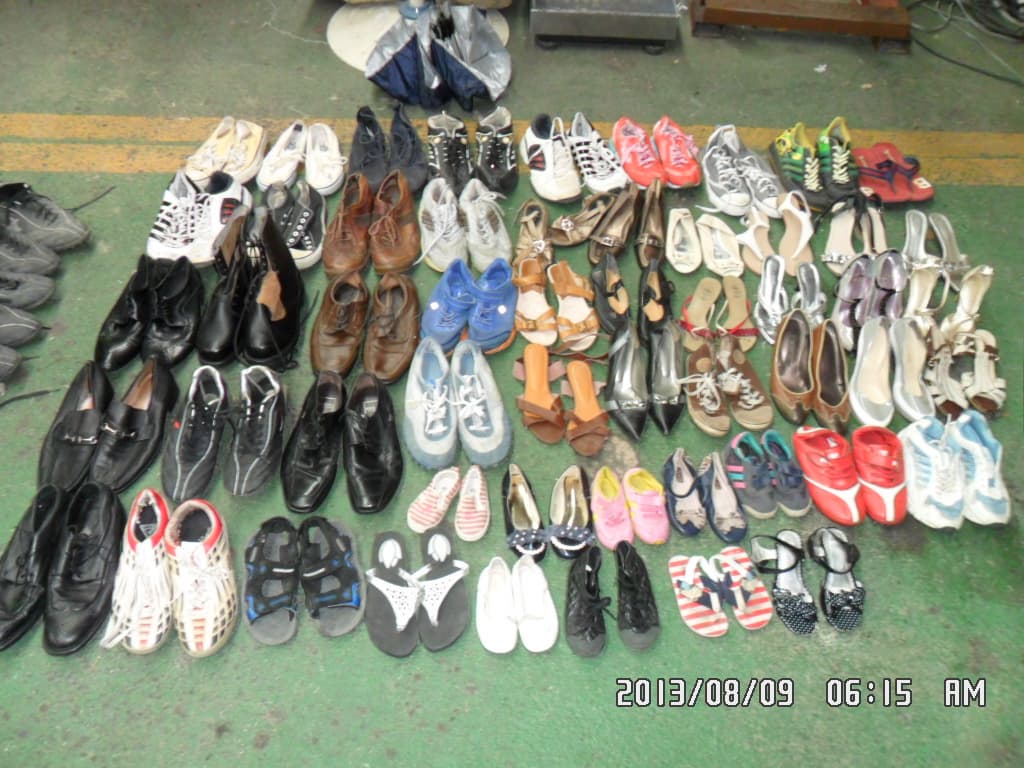 USED SHOES FROM KOREA